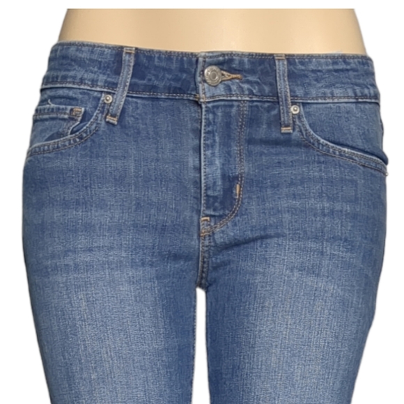 Levi’s Strauss 711 Skinny Filiform Blue Jeans Size 27. - Picture 7 of 16